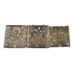 THREE-PART TRAVEL ICON, 18TH/19TH CENTURY