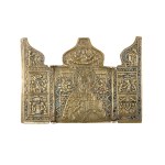 THREE-PART TRAVEL ICON, 18TH/19TH CENTURY