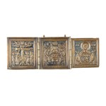 THREE-PART TRAVEL ICON, 18TH/19TH CENTURY