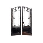 IRON LATTICE GATE, 2-PIECE