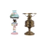 BASE OF A KEROSENE LAMP, AROUND 1920