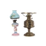 BASE OF A KEROSENE LAMP, AROUND 1920