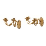 PAIR OF WALL SCONCES, 18TH CENTURY STYLE