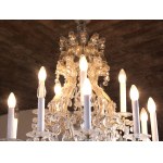 SALON CHANDELIER, IN THE STYLE OF LOBMEYR/ZAHN IN VIENNA