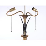 EMPIRE STYLE FLOOR LAMP FROM 1800, LATER VERSION