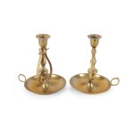 PAIR OF CANDLESTICKS, 20TH CENTURY