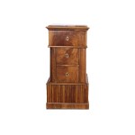 HALF CABINET, BIEDERMEIER AROUND 1830