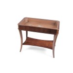 FLOWER ÉTAGÈRE, WITH BRASS INSERT