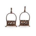 PAIR OF STIRRUPS, 17TH/18TH CENTURY