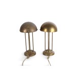 PAIR OF TABLE LAMPS, DESIGNED BY JOSEF HOFFMANN