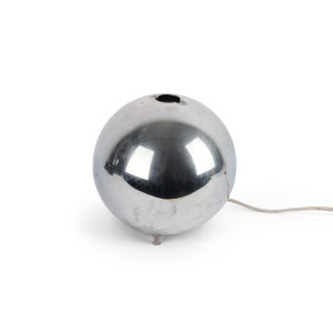 TABLE LAMP, CHROME-PLATED