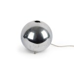 TABLE LAMP, CHROME-PLATED