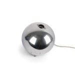 TABLE LAMP, CHROME-PLATED