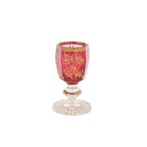 BIEDERMEIER LIQUEUR GLASS, AROUND 1830/40