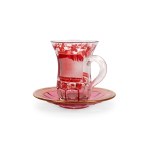 CUP WITH SAUCER, BOHEMIA