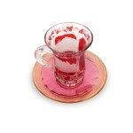 CUP WITH SAUCER, BOHEMIA