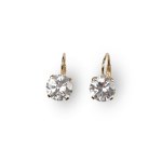 PAIR OF EARRINGS, 14 KT YELLOW GOLD