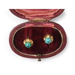 PAIR OF EARRINGS, 14 KT YELLOW GOLD