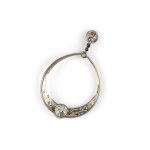 ROUND ART DECO PENDANT, 1920S/1930S