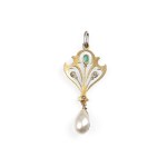 ART NOUVEAU PENDANT, CIRCA 1910/20