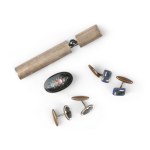 BUNDLE, ELONGATED BROOCH, 925 SILVER