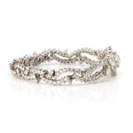 Diamond bracelet around 1960
