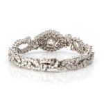Diamond bracelet around 1960