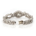 Diamond bracelet around 1960