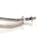 Pearl diamond bracelet
