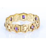 Amethyst bracelet