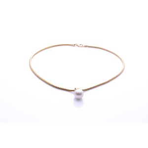Collier mit Zuchtperl-Anhänger
