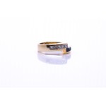 Sapphire and Diamond Ring
