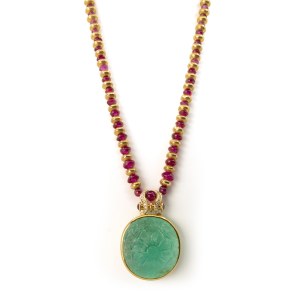 Emerald necklace