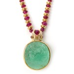 Emerald necklace