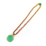 Emerald necklace