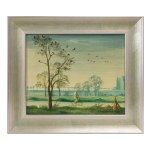 Theo Champion (1887 Düsseldorf - 1952), Lower Rhine landscape