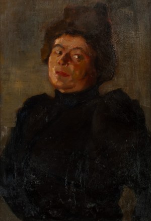 Lovis Corinth zugeschrieben (1858 Tapiau, Ostpreußen - 1925 Zandvoort) Portrait einer Dame