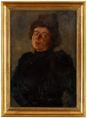 Lovis Corinth zugeschrieben (1858 Tapiau, Ostpreußen - 1925 Zandvoort) Portrait einer Dame