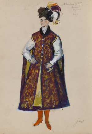 Jan Marcin Szancer (1902 Kraków - 1973 Warszawa), Projekt kostiumu