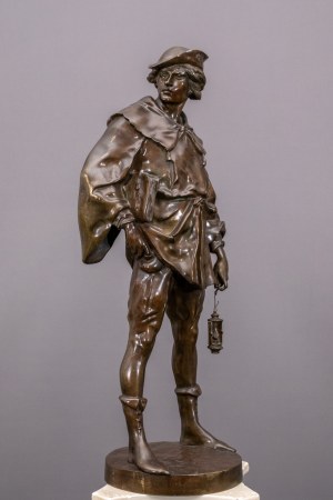 Emile Louis Picault (1833-1915), Żak (student z XIV w.), Francja 1865