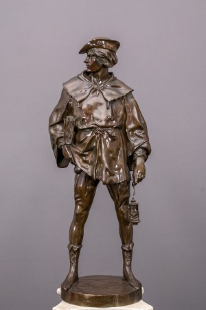 Emile Louis Picault (1833-1915), Żak (student z XIV w.), Francja 1865