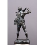 Henri Fugere (1872-1944), L'age d'or, Hra na flautu, okolo roku 1900.