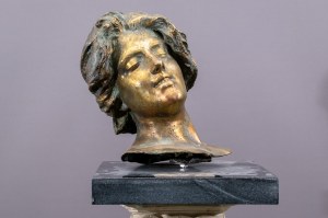 Giuseppe Renda, (1859-1939), Głowa dziewczyny, XX w.