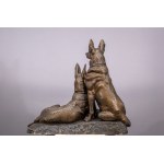 Maximilien Fiot (1856-1953), German Shepherds, 20th century.