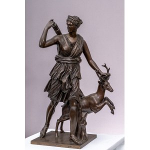 Ferdinand Barbedienne, (1810-1892), Diana, 19th century.