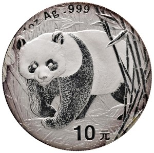 Ausländische Münzen - CHINA Volksrepublik China (1949-) 10 Yuan 20...