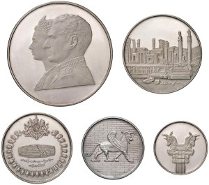 Ausländische Münzen - IRAN Mohammad Rezā Pahlavī (1941-1979) Serie von 20...