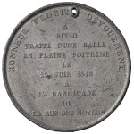 Medals - Alexander Bixio Medal 1848 To Bixio struck by ...