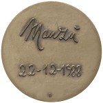 Medals - Giacomo Manzù (1908-1991) Medal 1988 In his 80th...