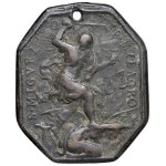 Medals - SPAIN Octagonal religious medal, Holy Family...